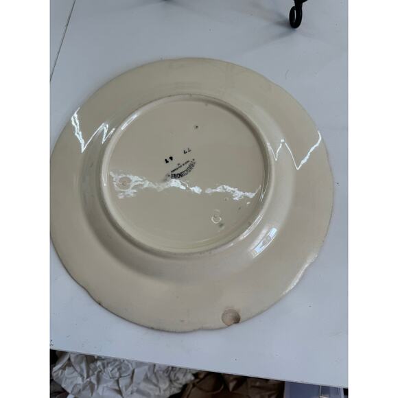 Franciscan Apple Dinner Plates England Earthenware Set Of 4 (2 Chipped) - Picture 11 of 11